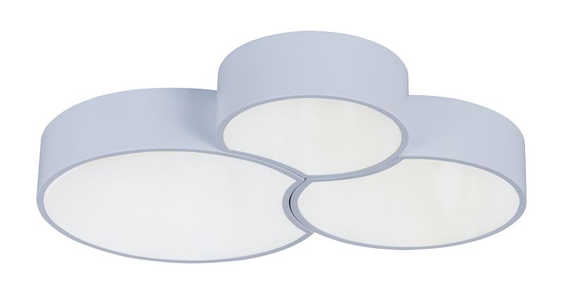 Cells 13' Single Light Flush Mount in Matte White