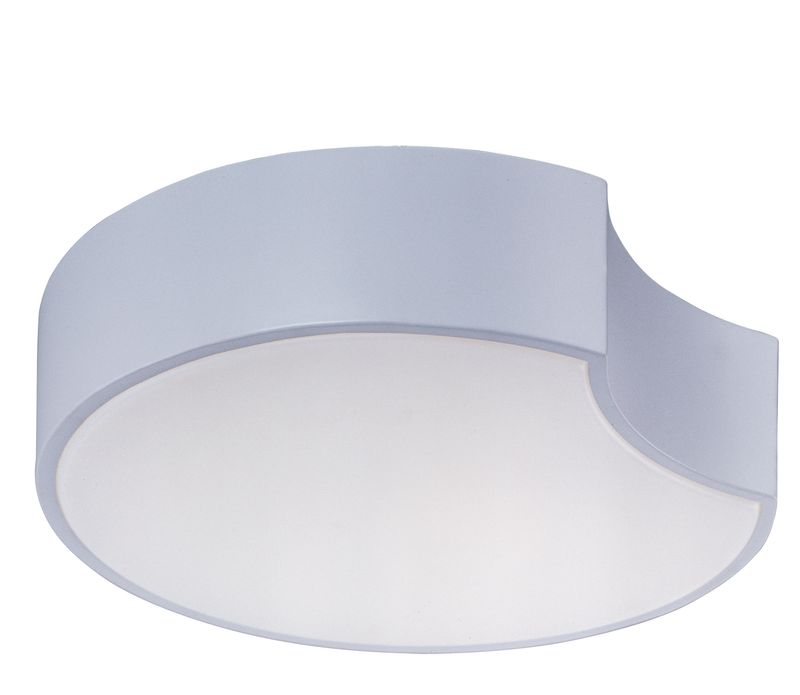 Cells 16' Single Light Flush Mount in Matte White