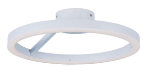 Cirque 19.75' Single Light Flush Mount in Matte White