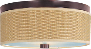 Elements 14' 2 Light Flush Mount in Oil Rubbed Bronze