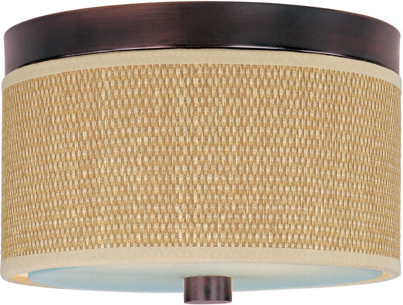 Elements 10' 2 Light Flush Mount in Oil Rubbed Bronze