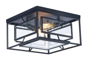 Era 15.75' 2 Light Flush Mount in Black
