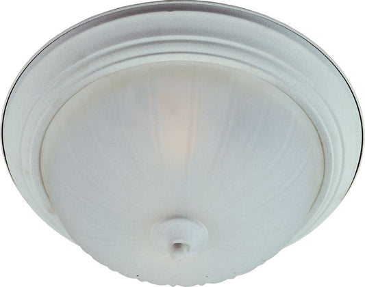 Essentials - 583x 11.5" Single Light Flush Mount in Textured White
