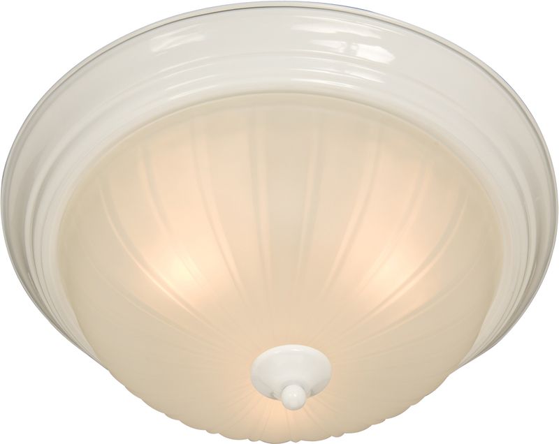 Essentials - 583x 11.5' Single Light Flush Mount in White