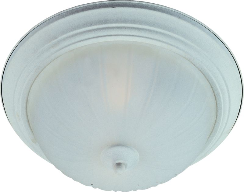 Essentials - 583x 13.5' 2 Light Flush Mount in Textured White