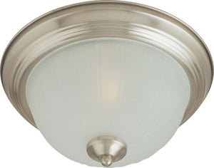 Essentials - 583x 15.5' 3 Light Flush Mount in Satin Nickel