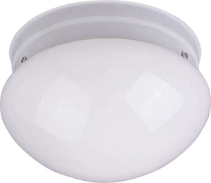 Essentials - 588x 7.5' Single Light Flush Mount in White