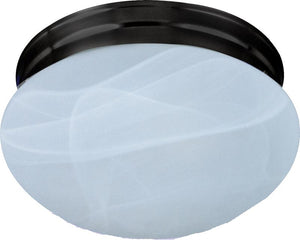 Essentials - 588x 9' Single Light Flush Mount in Oil Rubbed Bronze