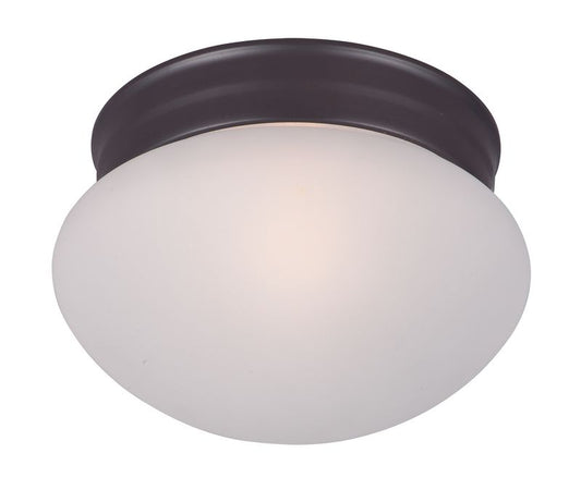 Essentials - 588x 7.5" Single Light Flush Mount in Oil Rubbed Bronze