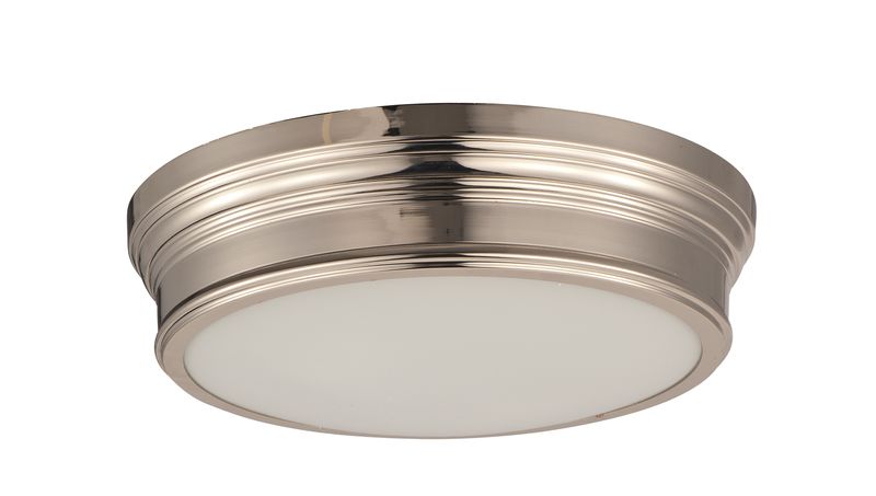 Fairmont 13' 2 Light Flush Mount in Natural Aged Brass