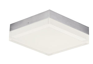 Illuminaire II 6.25' Single Light Flush Mount in Satin Nickel