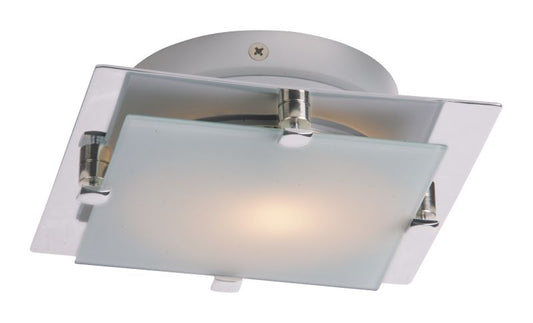 Piccolo 6.5" Single Light Flush Mount in Satin Nickel