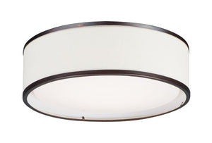 Prime 20' Single Light Flush Mount in Oil Rubbed Bronze