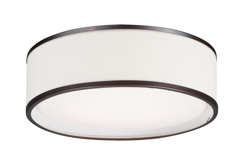 Prime 16' 3 Light Flush Mount in Oil Rubbed Bronze