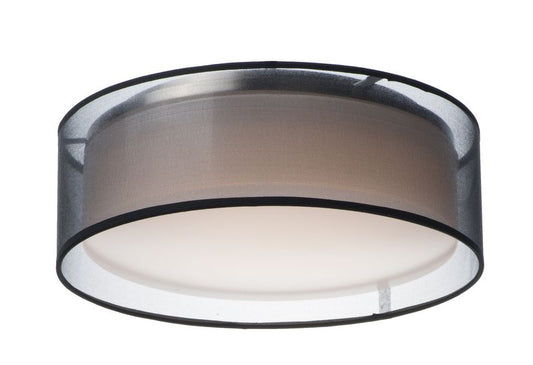 Prime 16" Single Light Flush Mount in Black Oxide