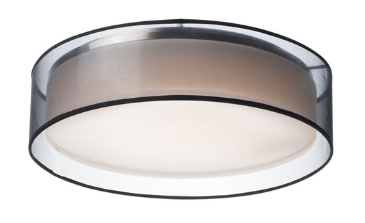 Prime 20" 5 Light Flush Mount in Black Oxide