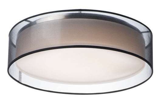 Prime 20" Single Light Flush Mount in Black Oxide
