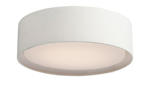 Prime 16' 3 Light Flush Mount in White