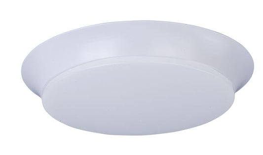 Profile EE 11.75" Single Light Flush Mount in White