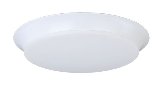 Profile EE 13.75" Single Light Flush Mount in White - Acrylic Material
