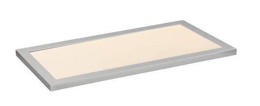 Sky 23.5" Single Light Flush Mount in Brushed Aluminum