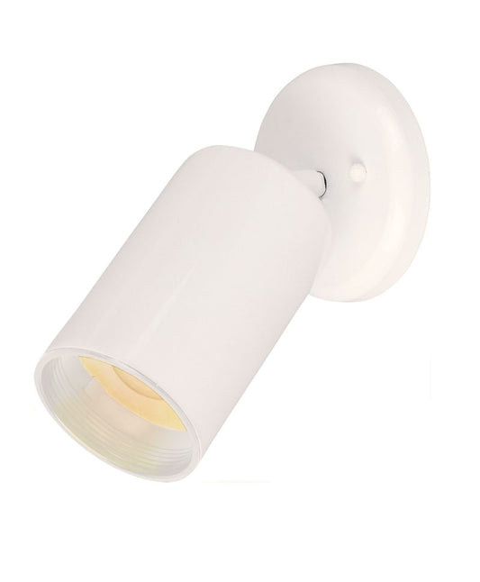 Spots 3.5" Single Light Flush Mount Wall Sconce in White