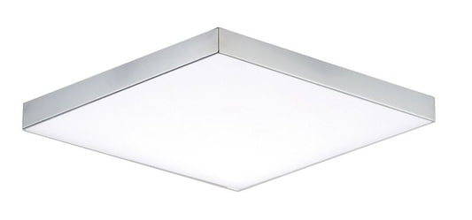 Trim 6.25" Single Light Flush Mount in Polished Chrome