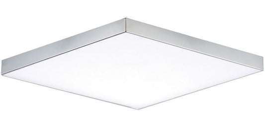 Trim 10.5" Single Light Flush Mount in Polished Chrome