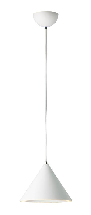 Abyss 9.5' Single Light Mini-Pendant in Matte White