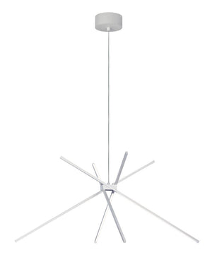 Alumilux Suspension 44.5' 4 Light Multi-Light Pendant in White