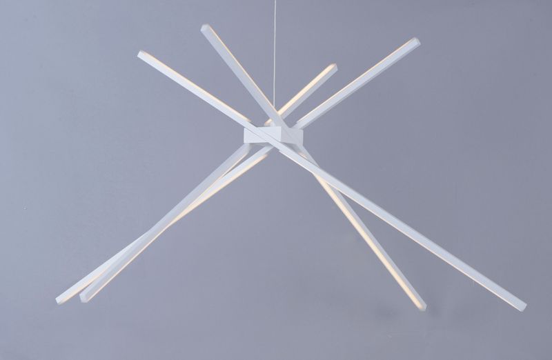 Alumilux Suspension 44.5' 4 Light Multi-Light Pendant in White