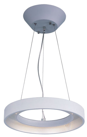 Apollo 17.75' Single Light Pendant in Matte White