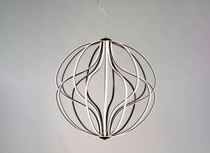 Aura 31' Single Light Pendant in Black