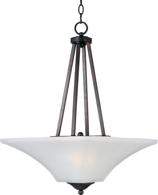 Aurora 16" 2 Light Inverted Bowl Pendant in Oil Rubbed Bronze