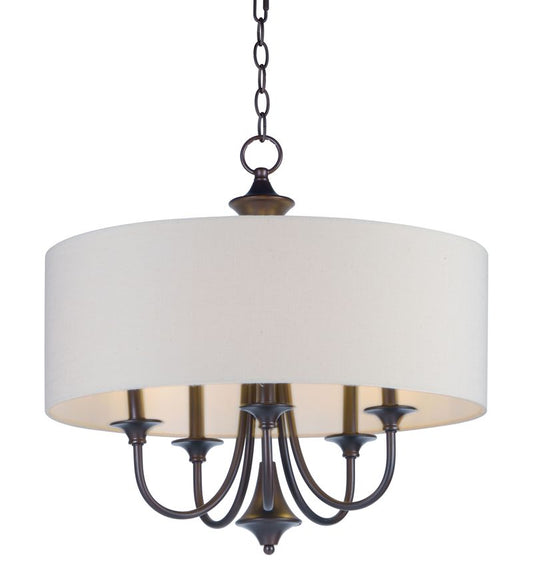 Bongo 22" 5 Light Multi-Light Pendant in Oil Rubbed Bronze