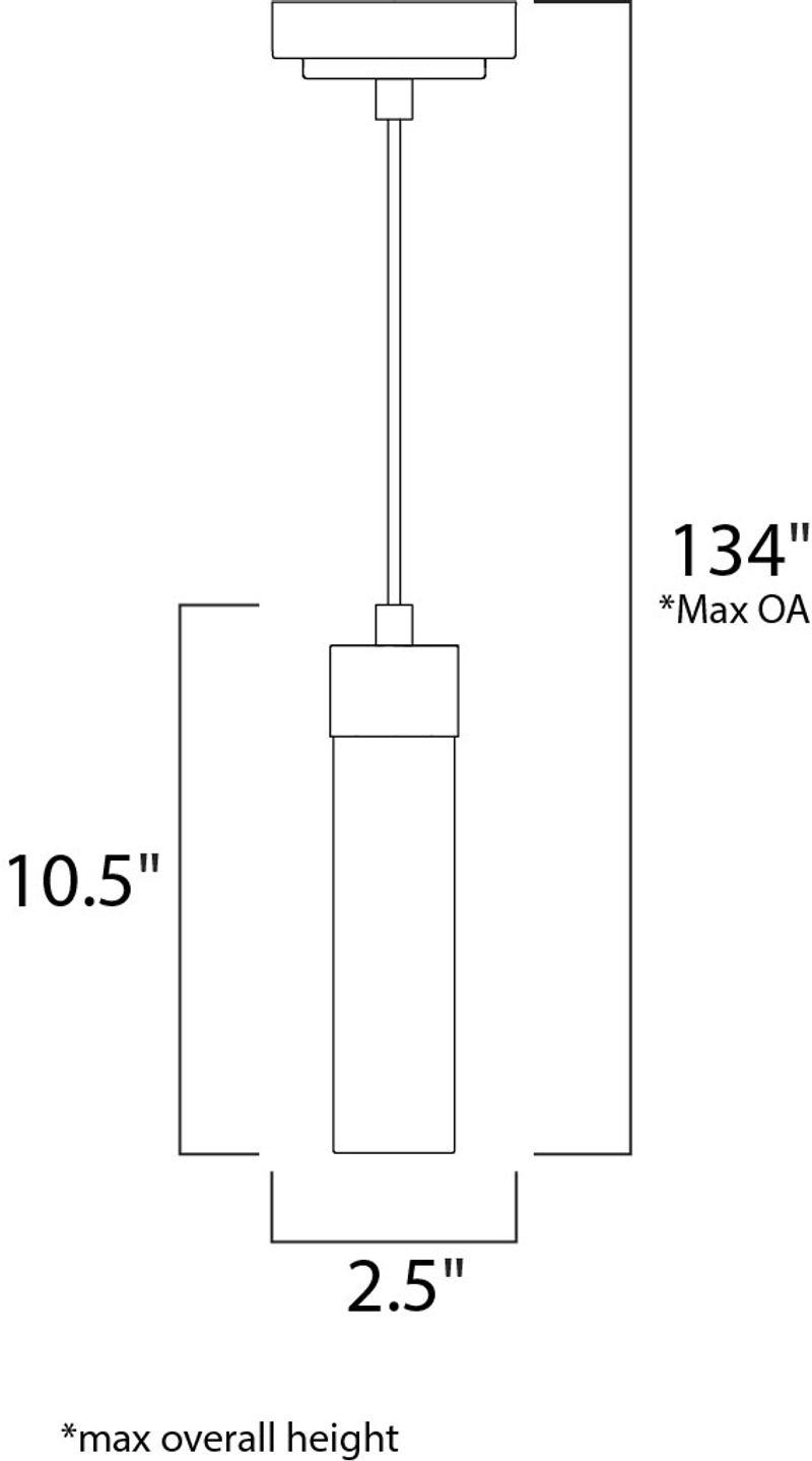 Cilandro 4.75' 4 Light Mini-Pendant in Satin Nickel