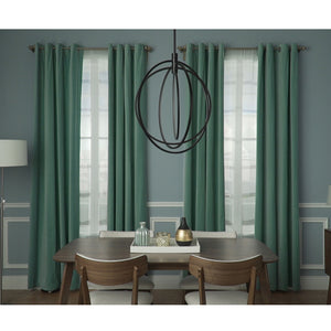 Concentric 27' 4 Light Single Pendant in Bronze