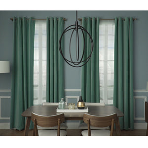 Concentric 36' 4 Light Single Pendant in Bronze