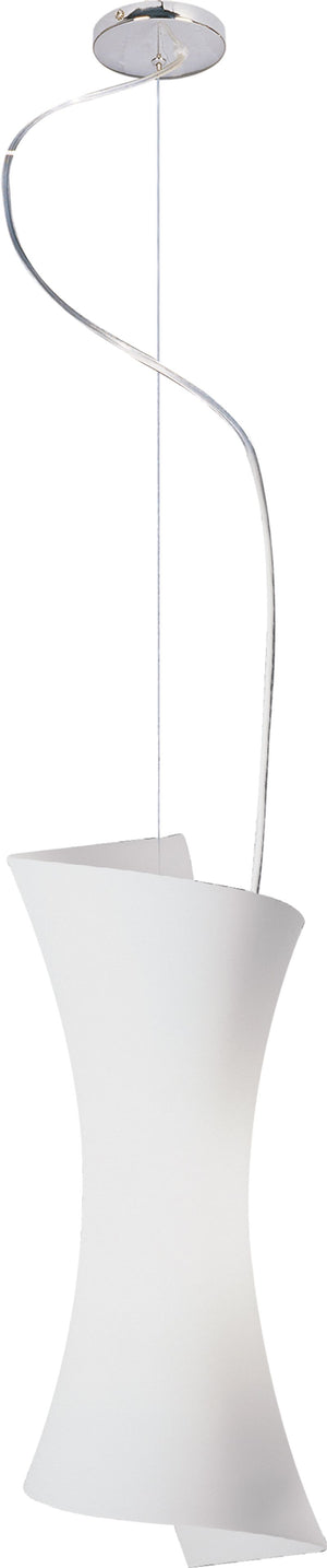 Conico 8.5' Single Light Pendant in Satin Nickel
