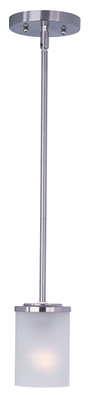 Corona 5' Single Light Mini-Pendant in Satin Nickel