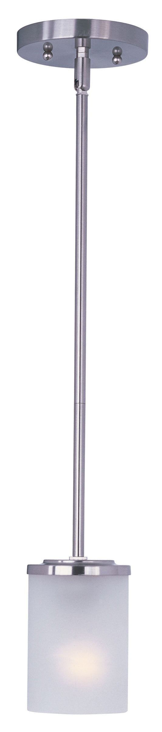 Corona 5" Single Light Mini-Pendant in Satin Nickel