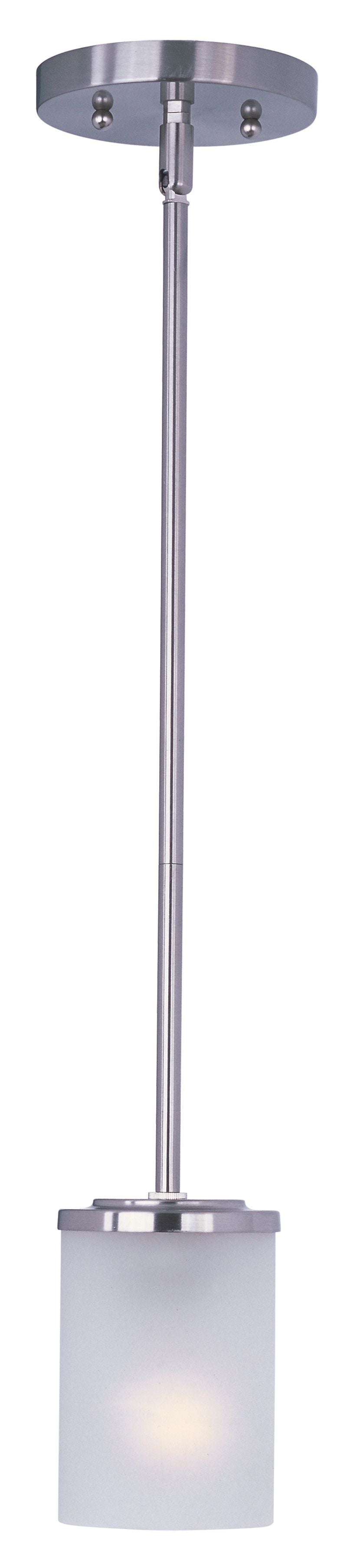 Corona 5' Single Light Mini-Pendant in Satin Nickel