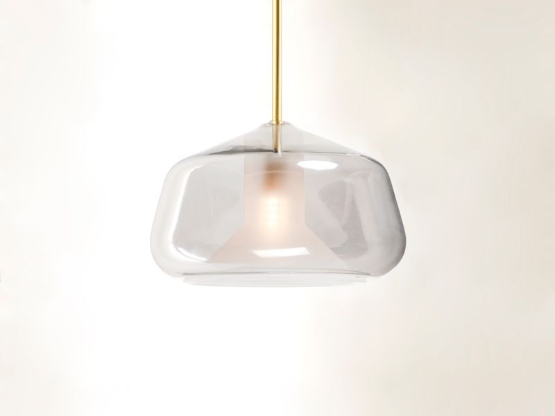 Deuce 7.75' Single Light Pendant in Satin Brass