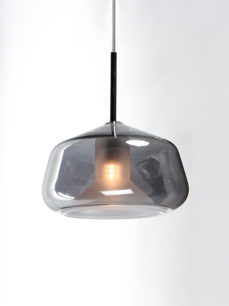 Deuce 7.75' Single Light Pendant in Polished Chrome