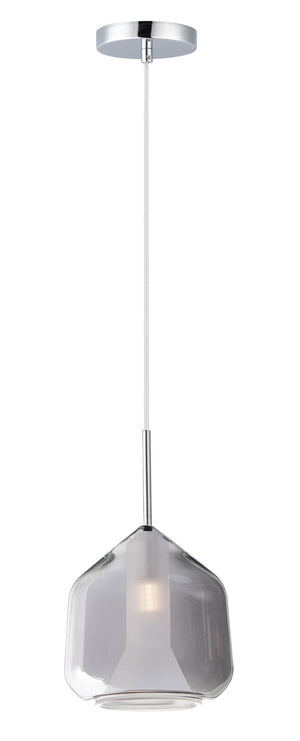 Deuce 6.75' Single Light Pendant in Polished Chrome