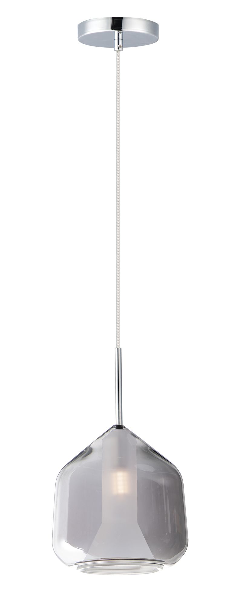 Deuce 6.75' Single Light Pendant in Polished Chrome