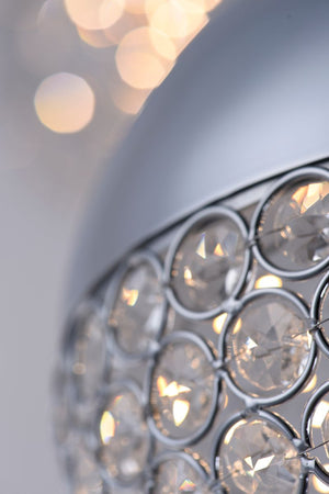 Eclipse 6' Single Light Pendant in Polished Chrome