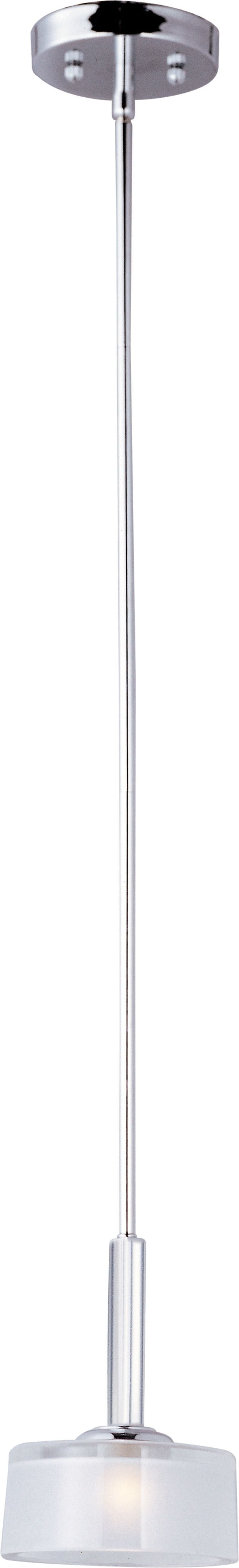 Elle 6.5' Single Light Mini-Pendant in Polished Chrome