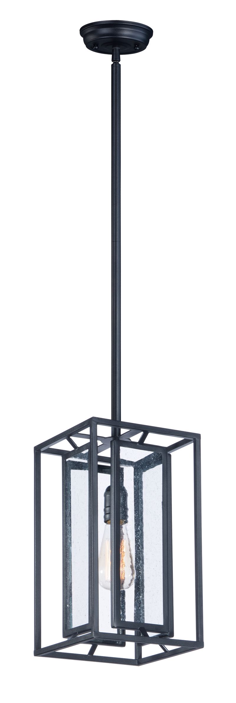 Era 7.75' Single Light Pendant in Black