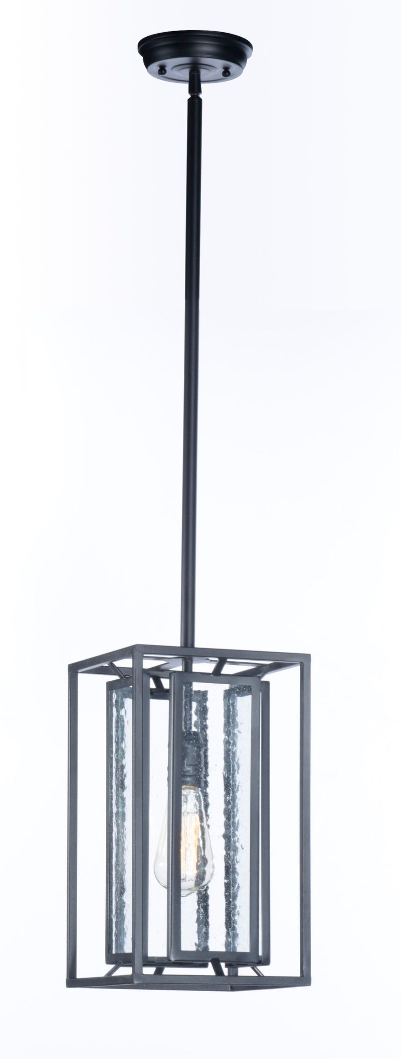 Era 7.75' Single Light Pendant in Black